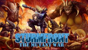 SturmFront - The Mutant War: Übel Edition cover