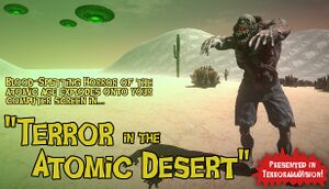Terror In The Atomic Desert cover