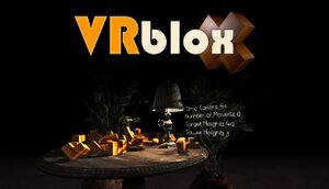 VRbloX cover