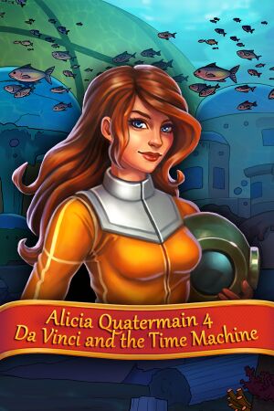 Alicia Quatermain 4: Da Vinci and the Time Machine cover