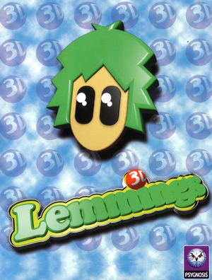 Lemmings 3D cover