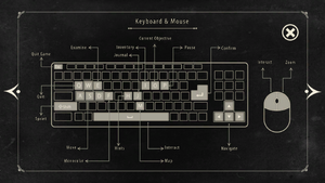 Keyboard and mouse layout