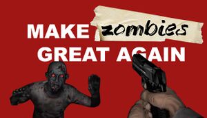 Make Zombies Great Again cover