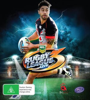Rugby League Live 3 cover