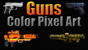 Guns Color Pixel Art cover