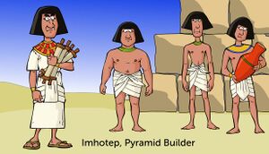 Imhotep, Pyramid Builder cover