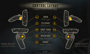 In-game WMR control scheme.