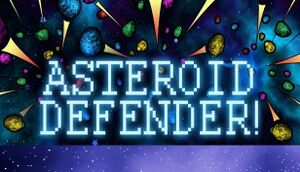Asteroid Defender! cover
