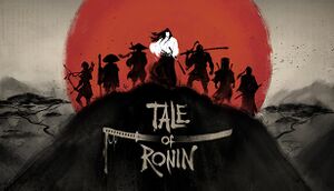 Tale of Ronin cover