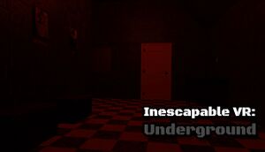 Inescapable VR: Underground cover
