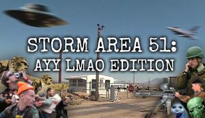 STORM AREA 51: AYY LMAO EDITION cover