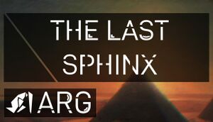 The Last Sphinx ARG cover