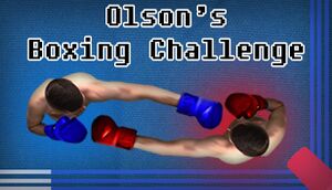 Olson's Boxing Challenge cover