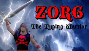 Zorg The Typing Warrior cover