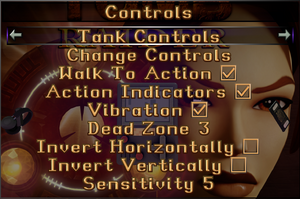 Input settings (same options in all three games, just different theming)