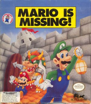 Mario Is Missing! cover