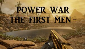 Power War: The First Men cover