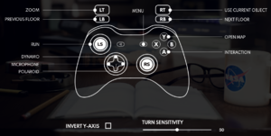 Input settings (Xbox controller)