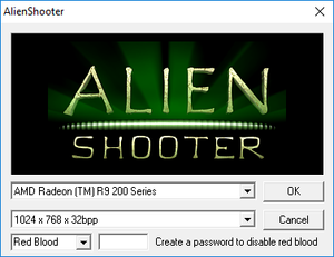 Game's launcher.