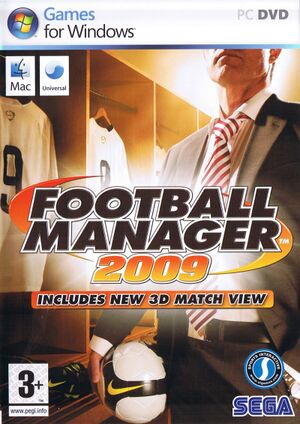 Football Manager 2009 cover