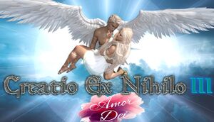 Creatio Ex Nihilo III: Amor Dei cover