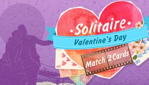 Solitaire Match 2 Cards. Valentine's Day cover
