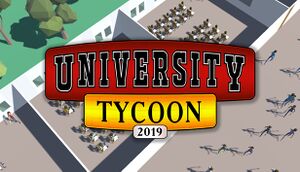 University Tycoon: 2019 cover