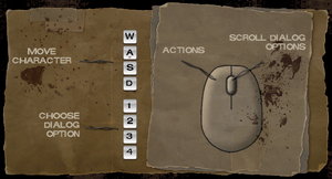 Season One keyboard and mouse controls.