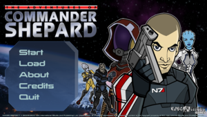 The Adventures of Commander Shepard cover