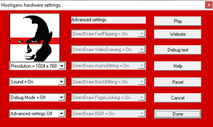 Hardware settings found in <path-to-game>/settings.exe
