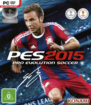 Pro Evolution Soccer 2015 cover