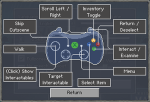 XInput controller layout