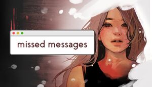 missed messages. cover