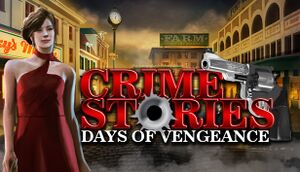 Crime Stories: Days of Vengeance cover