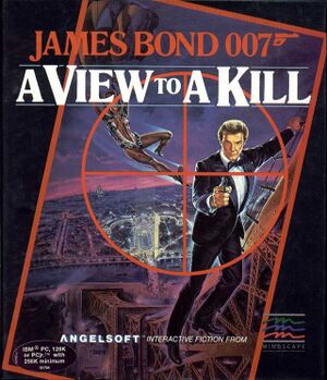 James Bond 007: A View to a Kill cover