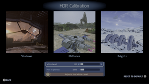 HDR Calibration
