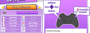 In-game Controller layout