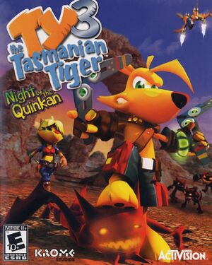 TY the Tasmanian Tiger 3 cover