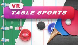 VR Table Sports cover
