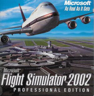 Microsoft Flight Simulator 2002 cover
