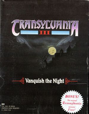 Transylvania III: Vanquish the Night cover