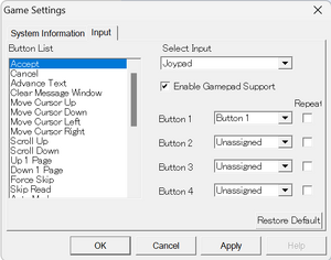 Input remap