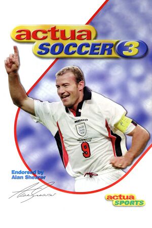Actua Soccer 3 cover