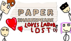 Paper Shakespeare: Loves Labor(s) Lost cover
