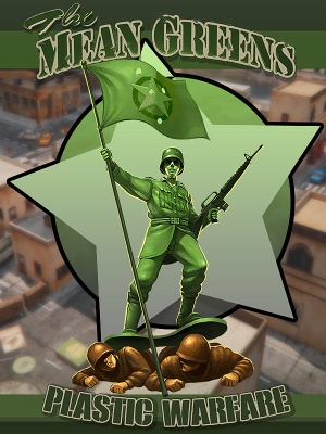 The Mean Greens - Plastic Warfare cover