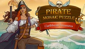 Pirate Mosaic Puzzle. Caribbean Treasures cover