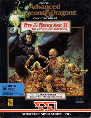 Eye of the Beholder II: The Legend of Darkmoon cover