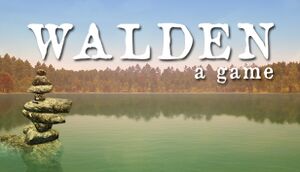 Walden, a game cover