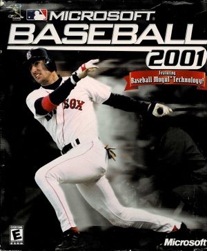 Microsoft Baseball 2001 cover