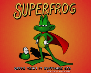 Superfrog cover